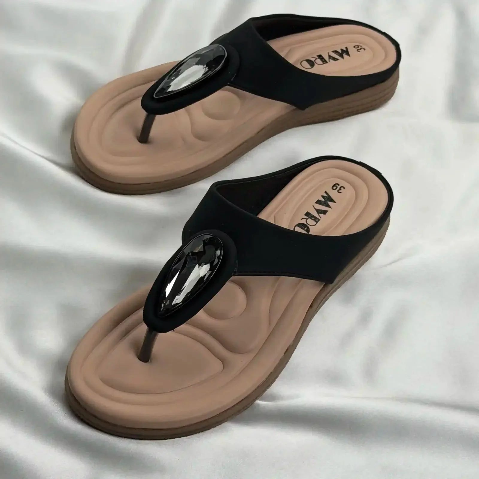 Rida Low Boston Heel - MYRO