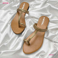 Toe Ring Gold Chappal - MYRO